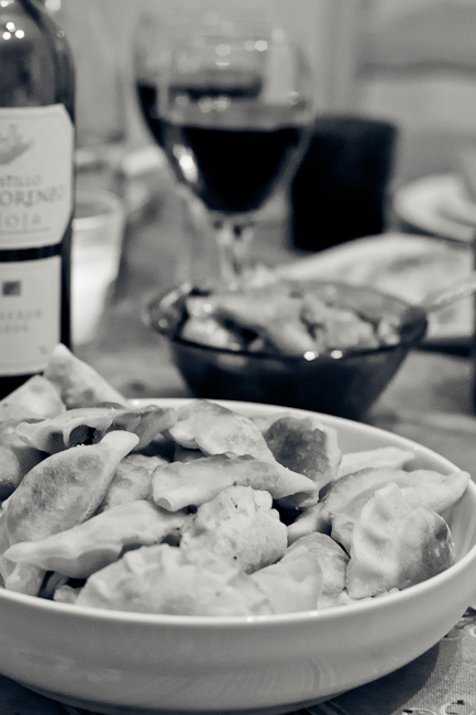 Polish Christmas Eve pierogi