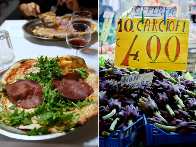 dubel karczochy pizza