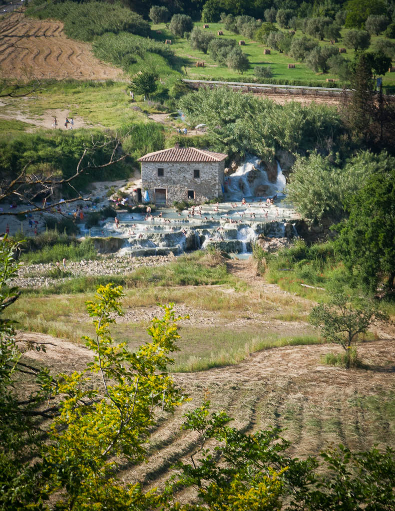Saturnia - natural spa in Italy