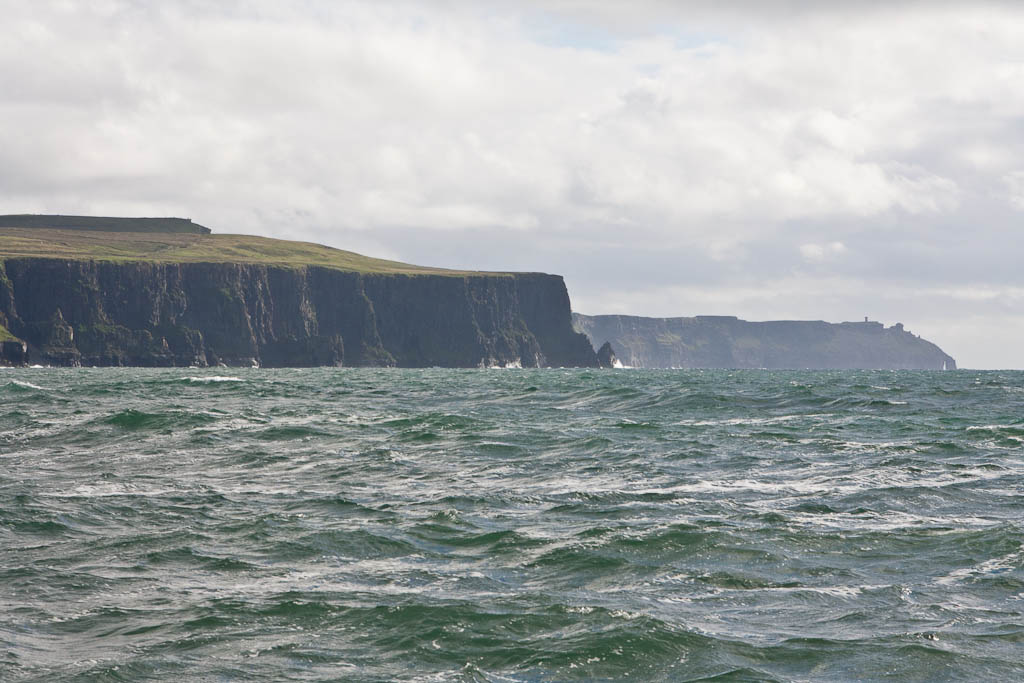 Cliffs of Moher from Inisheer (Arran Islands)