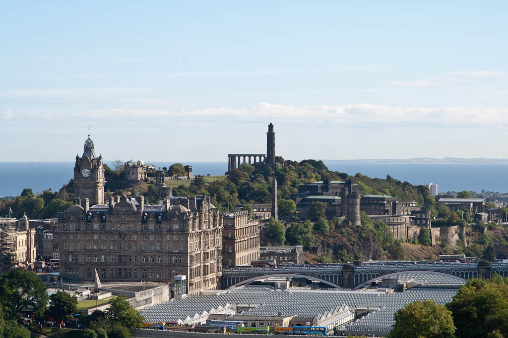 Edinburgh - view from the castle