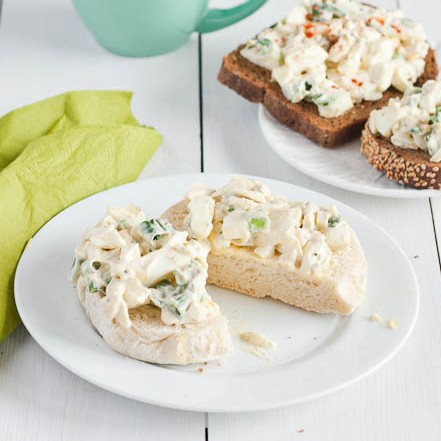 simple egg spread
