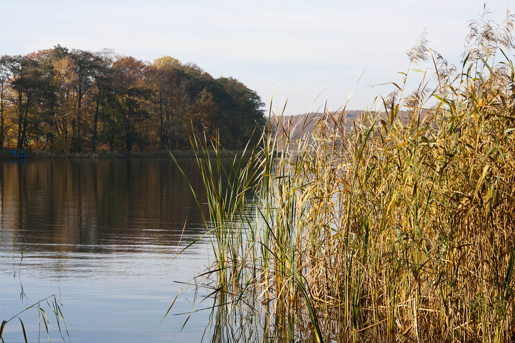 Wałcz - Lake Raduń in autumn