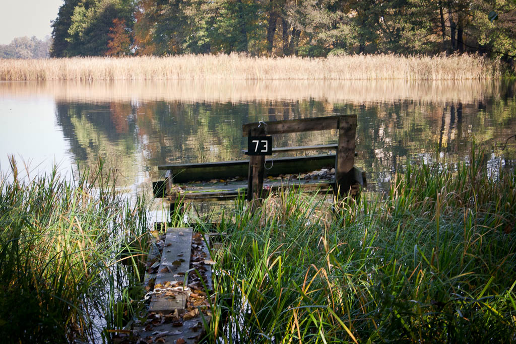Wałcz - Lake Raduń in autumn