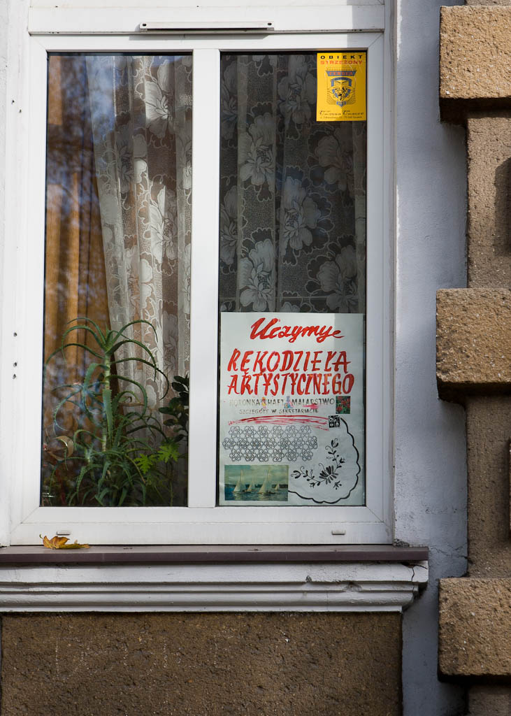 Szczecin old school sign