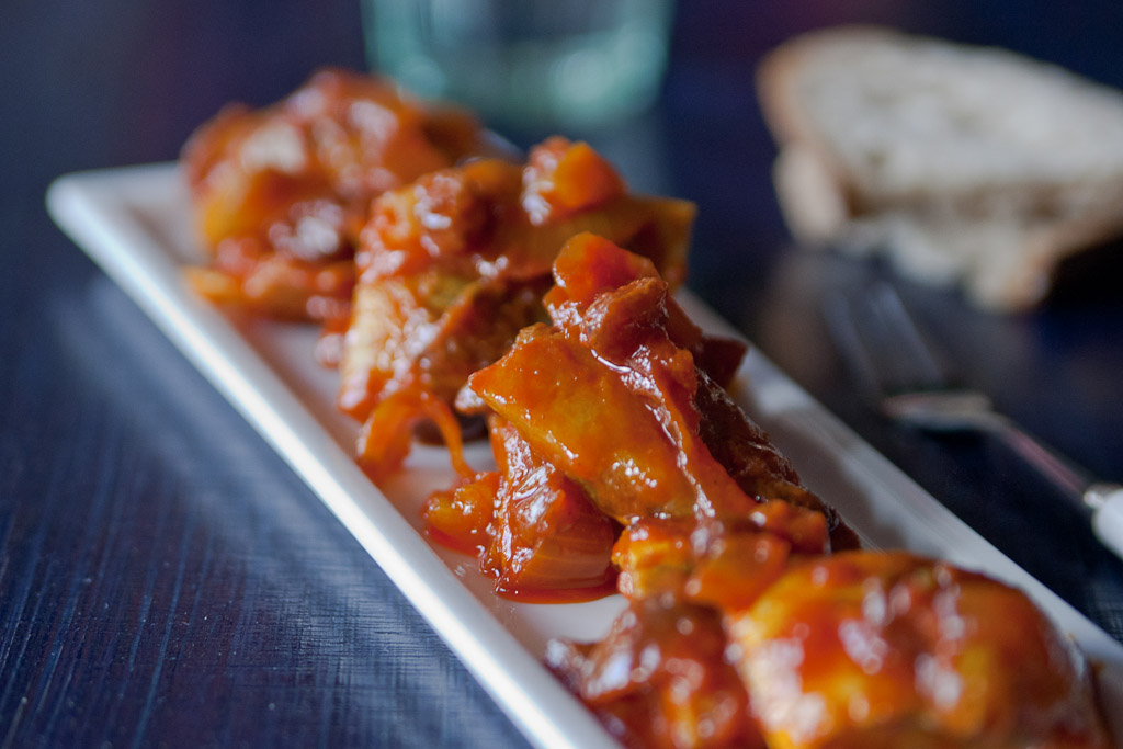 christmasy pickled herring