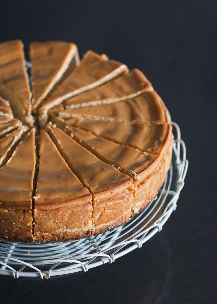 Caramel cheesecake