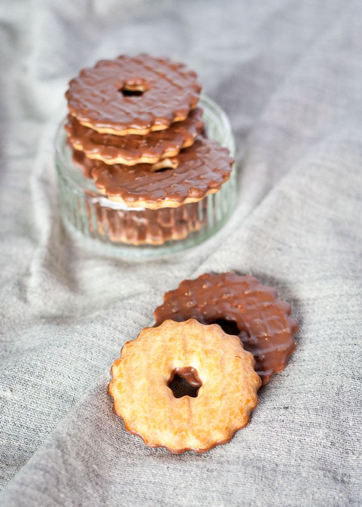 Buttery Łakotki in chocolate
