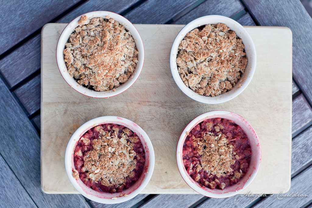 Maple butter strawberry&nbsp;crumble