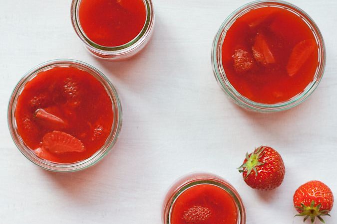 Strawberry kissel Strawberry kissel