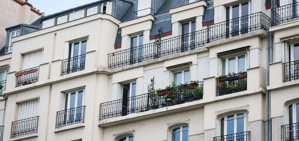 Paris - beautiful apartment building