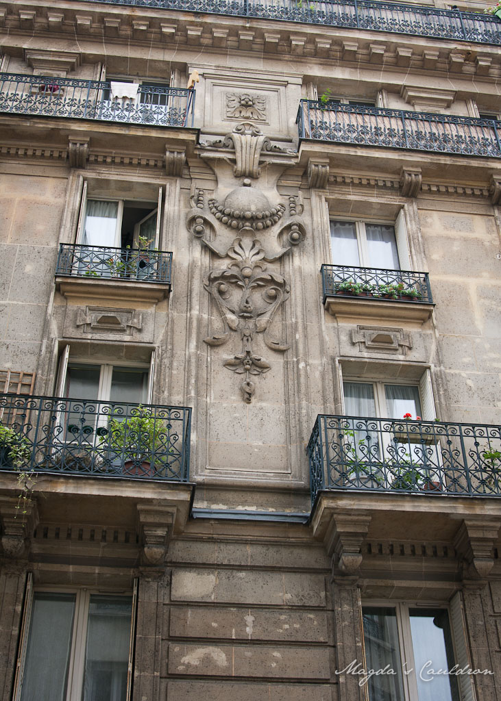Paris - beautiful apartment building