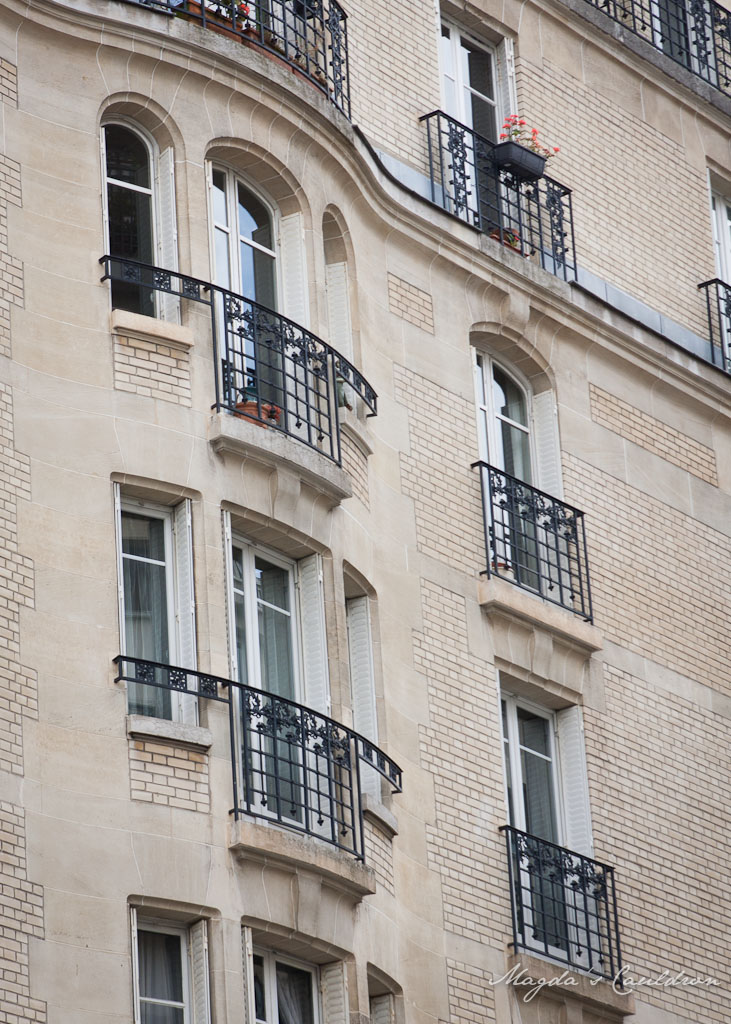 Paris - beautiful apartment building