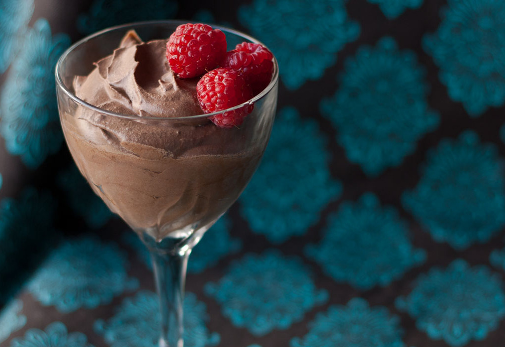 Cardamom and coffee chocolate&nbsp;mousse