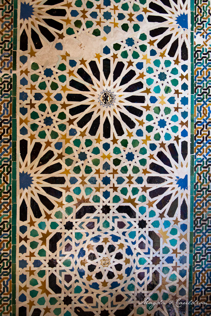 Alhabra, Granada, Spain - the mosaic