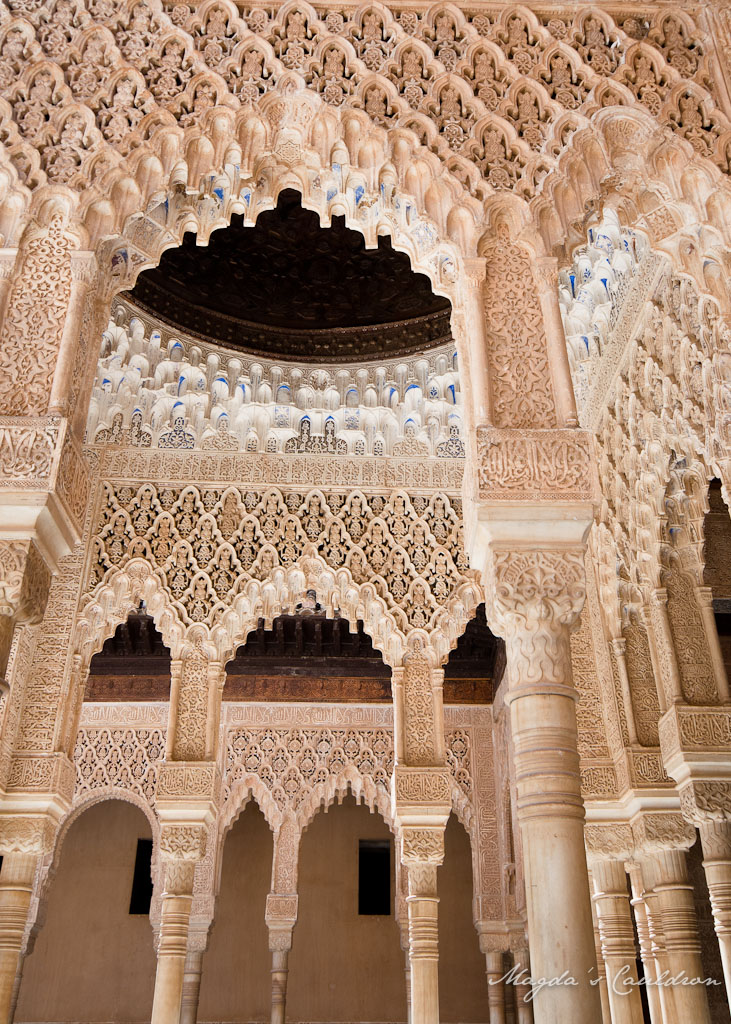 The Nasrid Palaces, Alhabra, Granada, Spain