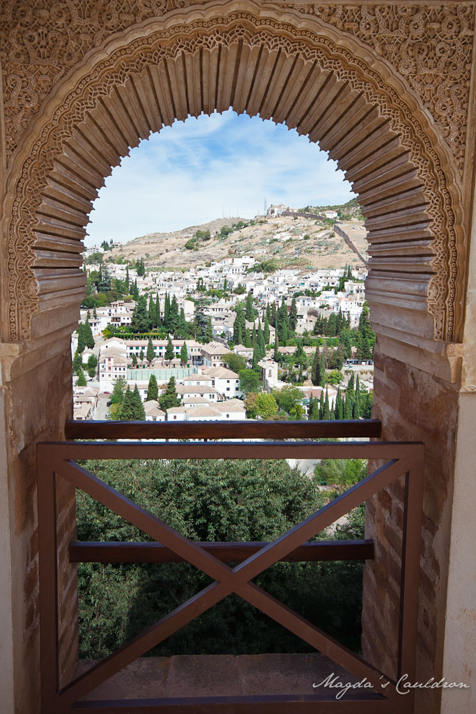 The Nasrid Palaces, Alhabra, Granada, Spain - the detail