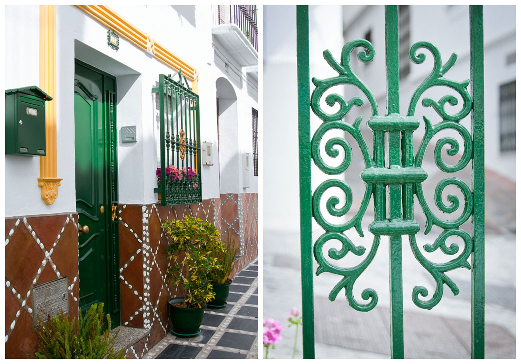 Spanish white village details