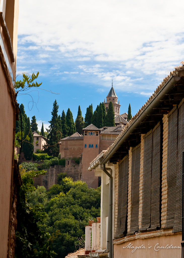 Granada view over Alhambra