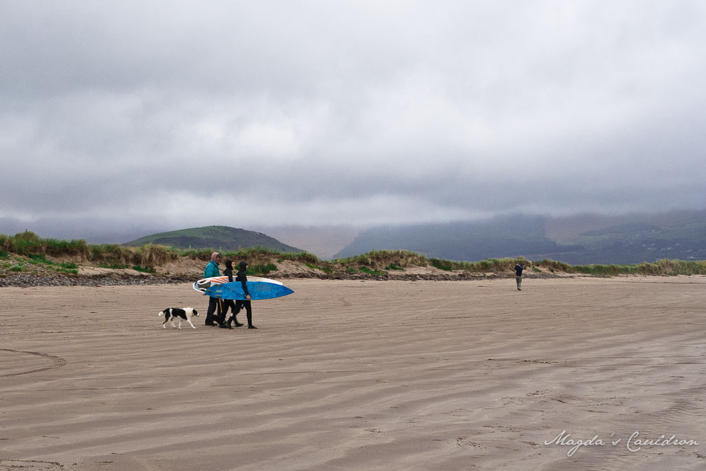 Surfing in Kerry - Aughacasla