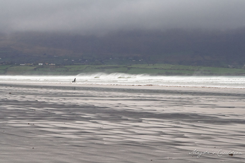 Surfing in Kerry - Aughacasla