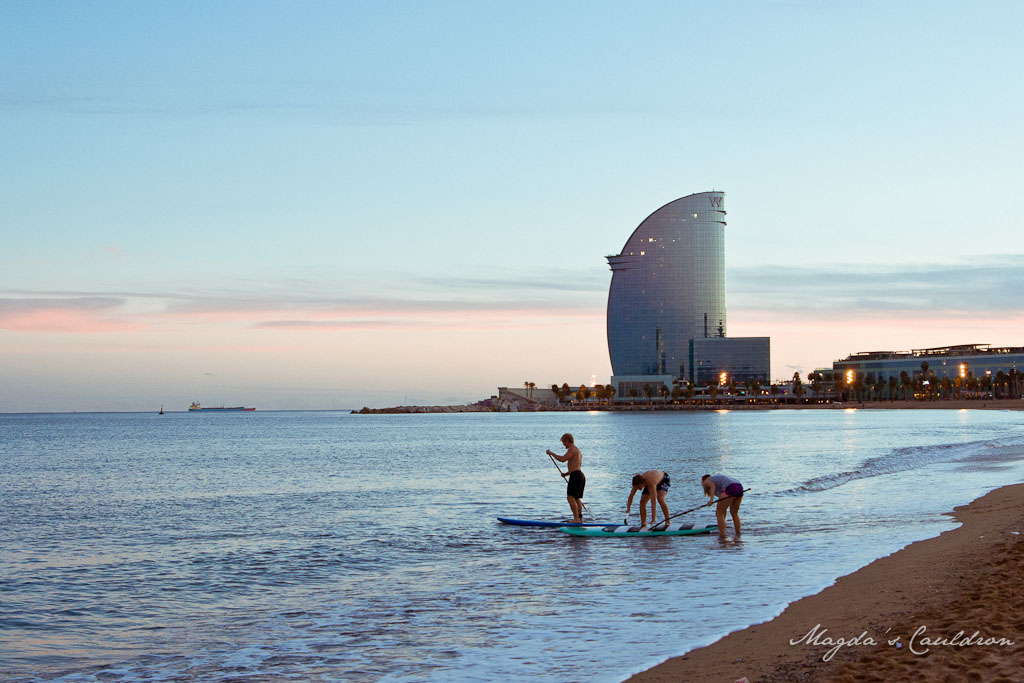 beach in Barcelona