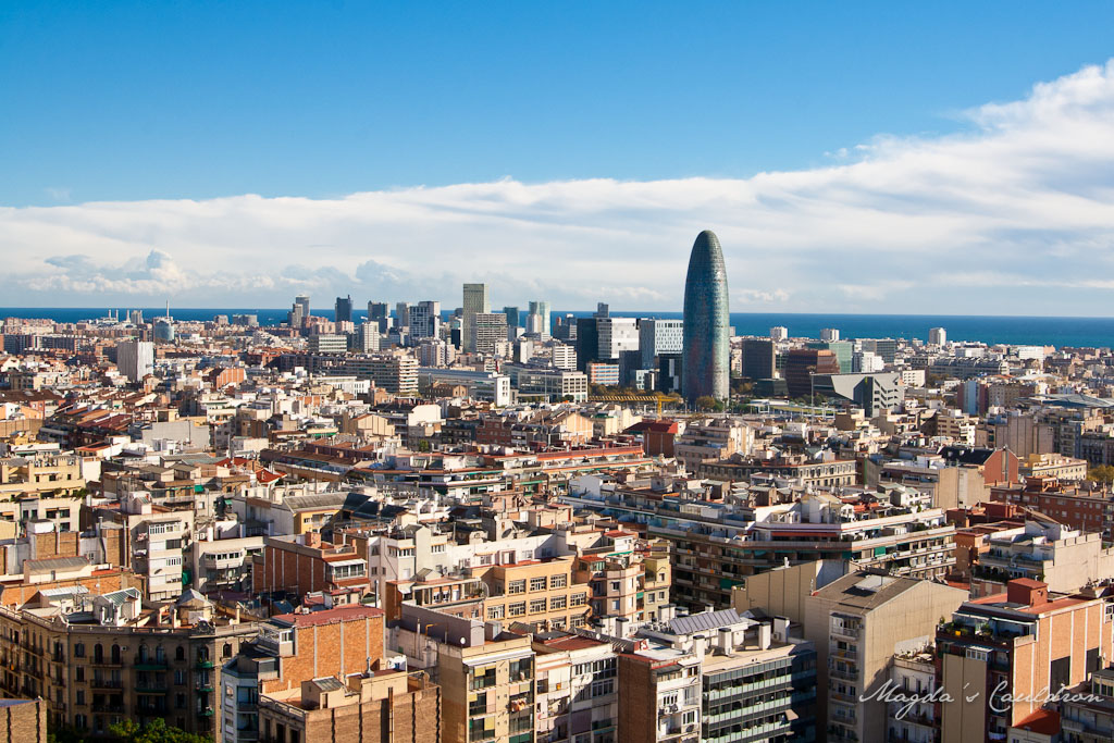 View from Sagrada Familia