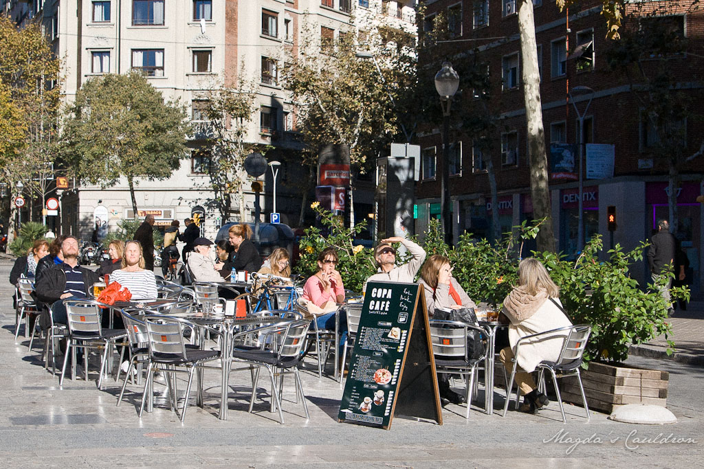 Barcelona - cafe