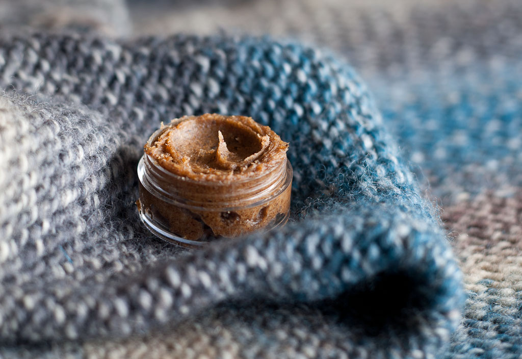 Edible gingerbread lip&nbsp;scrub
