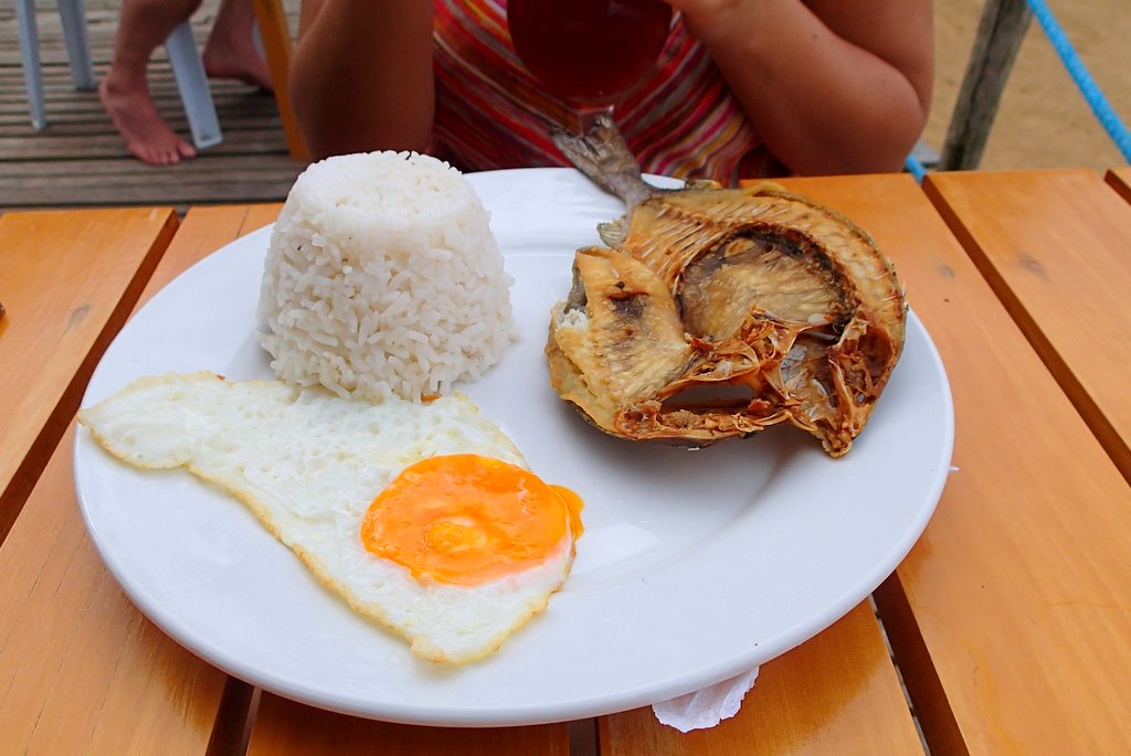 Filipino breakfast - daing na bangus
