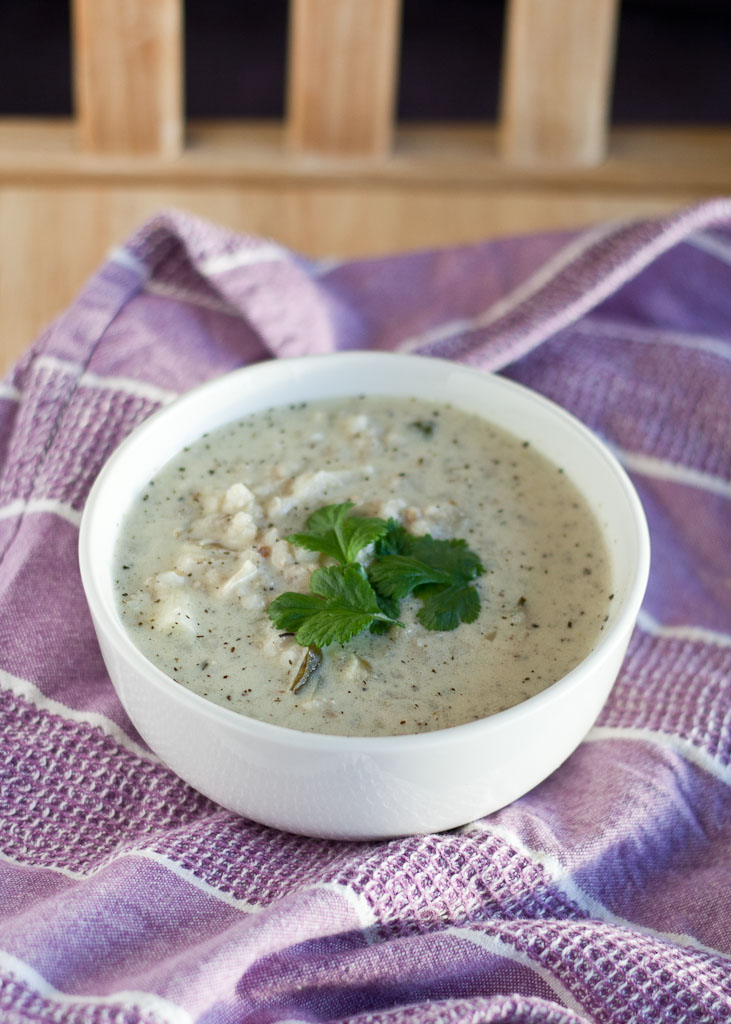 Barley and yoghurt&nbsp;soup