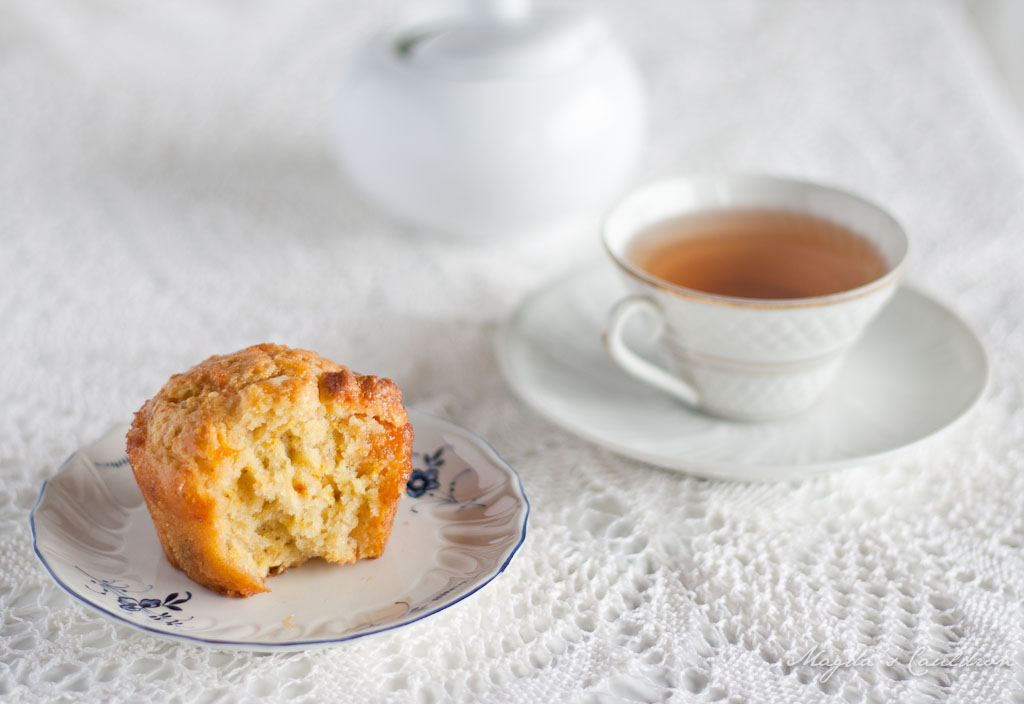 blood orange muffins