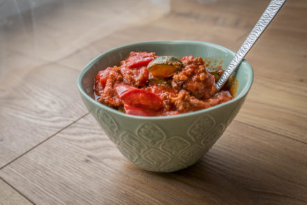 Leczo / Lecsó / Pepper and courgette&nbsp;stew