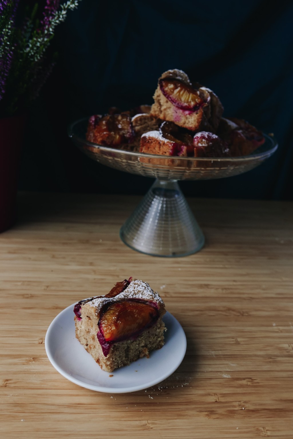 Home-Style Plum Cake