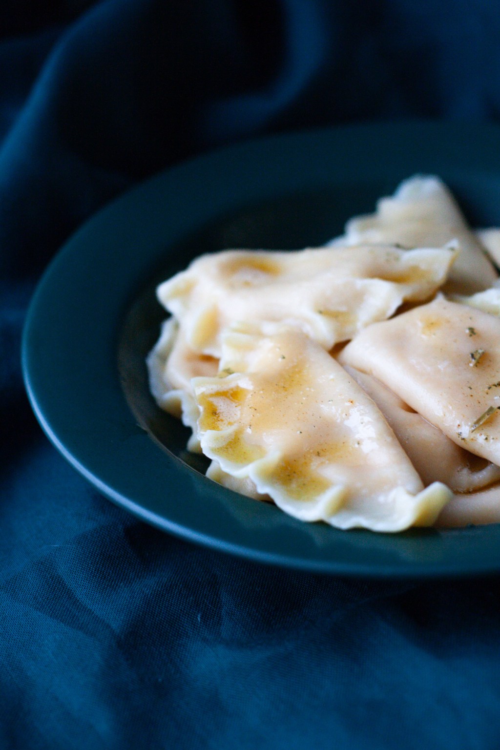 Polish sweet potato pierogi with cheese (perfect for&nbsp;Thanksgiving)