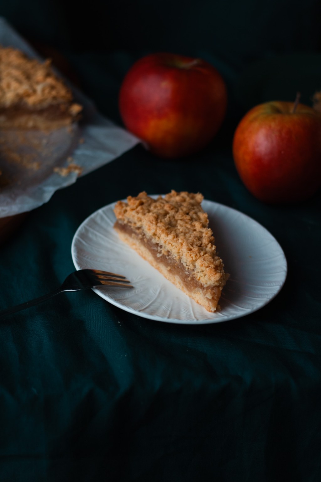 Authentic Polish szarlotka – traditional apple pie from&nbsp;Poland